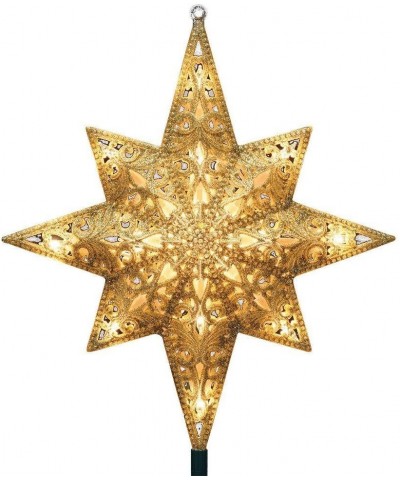 16 Lights Gold Bethlehem Star Tree Top - CV12N273DIO $24.94 Tree Toppers