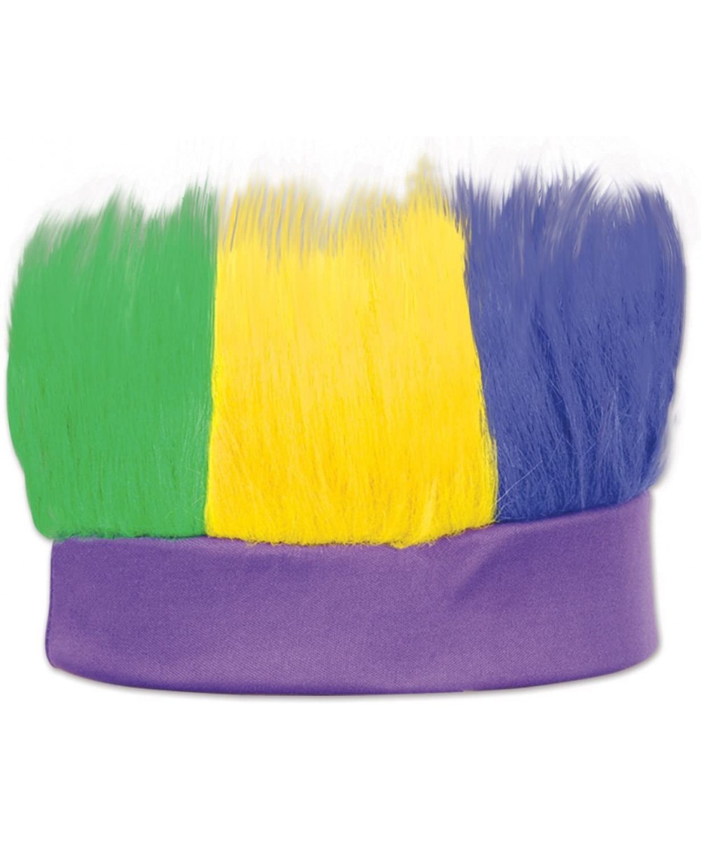 60277-GGP Green- Gold- Purple Hairy Headband - Gold/Green/Purple - CB11053ZGT9 $4.86 Favors