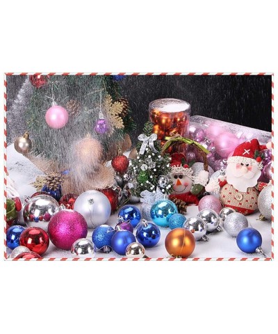 24PCS Christmas Ball Ornaments Sets for Christmas Tree Decorations- 1.18" Small Shatterproof Xmas Decor Pendant-Perfect Hangi...