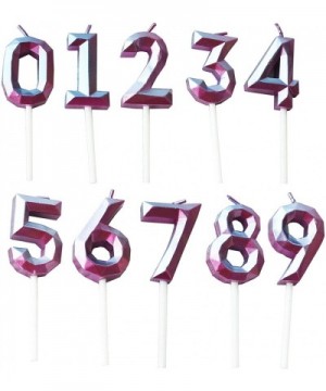Purple Birthday Candles 8- Cake Candle Number 8- Number 8 Candles for Cakes- Number 8 Birthday Cake Candle (Number 8) - Numbe...