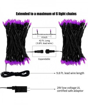 Christmas String Lights- 42FT.100 LED Christmas Lights with 8 Lighting Modes for Halloween Garden Party Christmas Xmas Tree L...