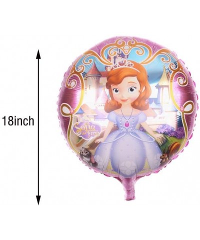 18 Pcs Sofia The First Happy Birthday Party Balloons Supplies for Kids Baby Shower Party Decorations - CA19DACMA6M $8.47 Ball...
