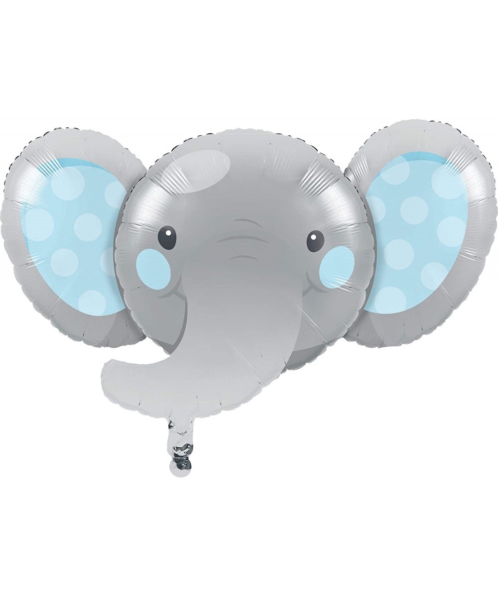 Enchanting Elephants Boy Mylar Balloon- 1 ct- Multi-color- 35" x 21 - C4195CL2R24 $5.13 Balloons