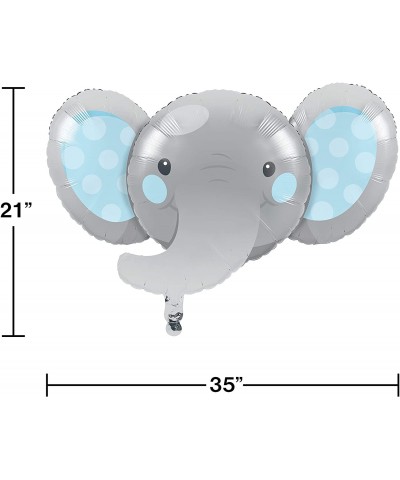 Enchanting Elephants Boy Mylar Balloon- 1 ct- Multi-color- 35" x 21 - C4195CL2R24 $5.13 Balloons