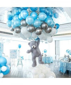 5" Pearl Light Blue Premium Latex Balloons - Great for Kids - Adult Birthdays- Weddings - Receptions- Baby Showers- Water Fig...