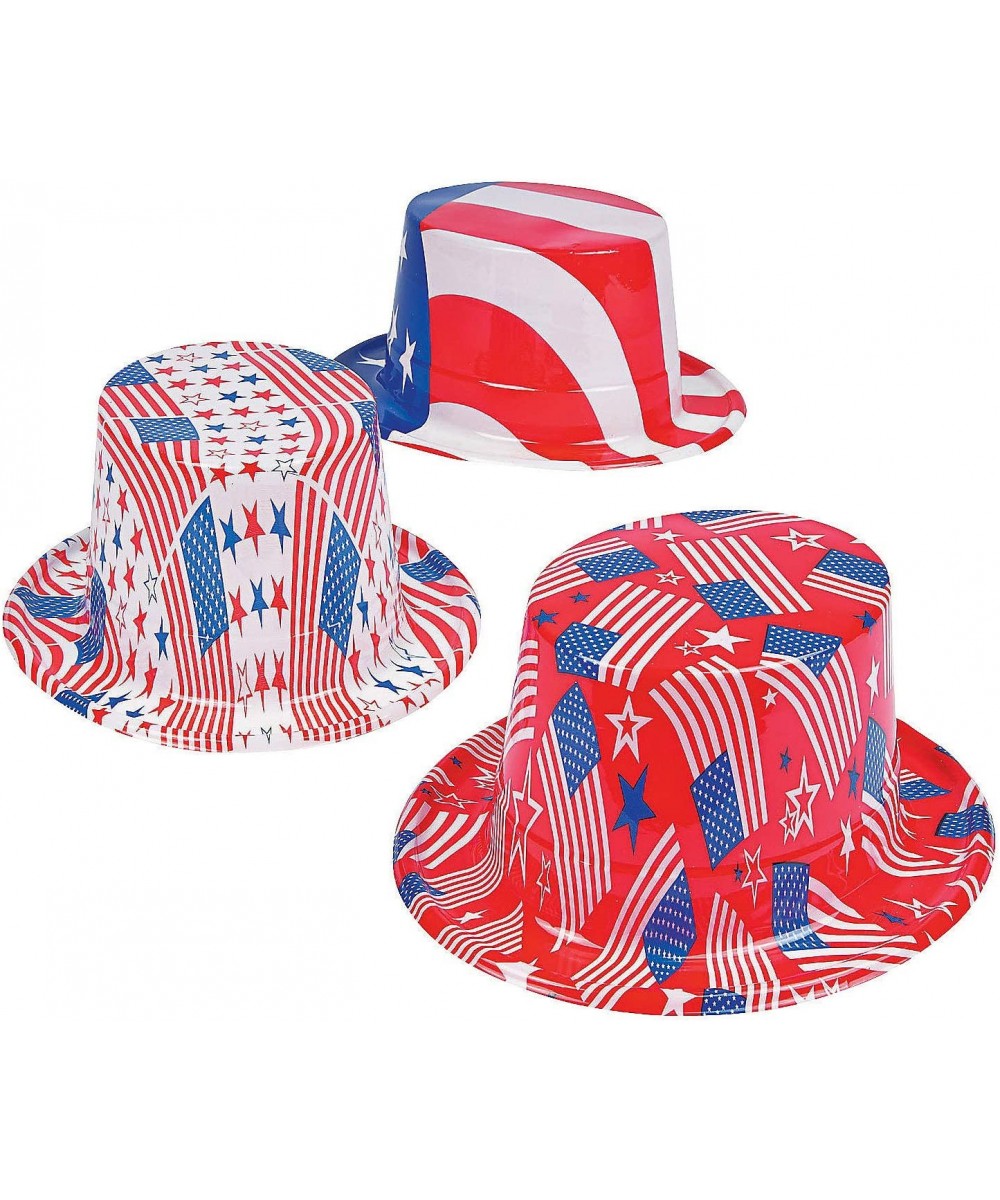 Patriotic Hats - 12 Pieces - CF12EDB3AGD $13.84 Party Hats