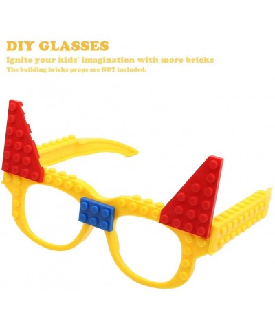 9PCS DIY Building Blocks Glasses Baseplate Brick Themed Birthday Party Favors Gifts Party Supplies Decorations For Building B...