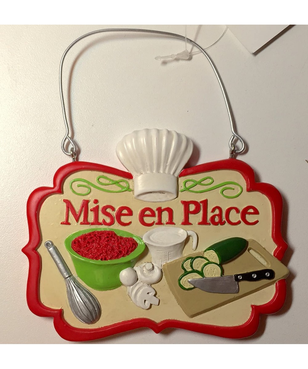 Cook's Christmas Ornament "Mise en Place - CY12NSSMJ4K $13.35 Ornaments