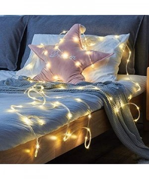 LED Rope Lights- Outdoor String Lights 8 Modes Waterproof Light String- Indoor Outdoor Firefly Lights Christmas String Lights...