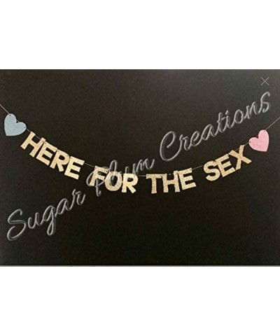 Here for The Sex Gold Glitter 4 Feet - CU180A08WY8 $16.10 Banners & Garlands
