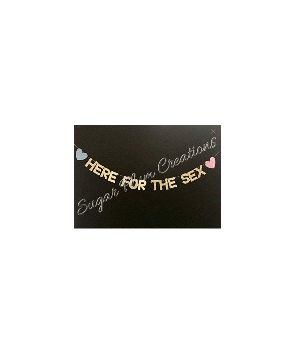 Here for The Sex Gold Glitter 4 Feet - CU180A08WY8 $16.10 Banners & Garlands