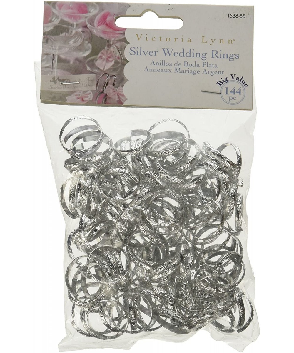 144-Piece Big Value Wedding Ring- 3/4-Inch- Silver - CY115CQQV4D $7.48 Favors