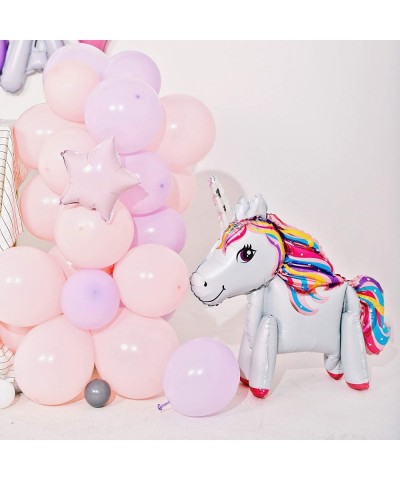 Unicorn Balloons for Birthday- 35 Pcs Birthday Decorations for Girls- Unicorn Party Decoration for Girl Birthday- Happy Birth...