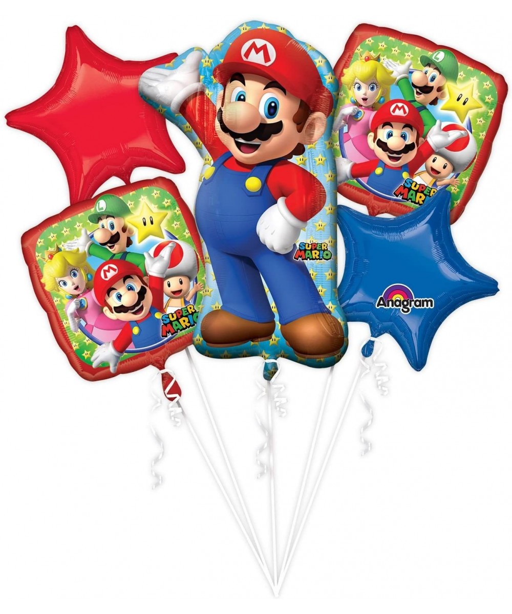 BOUQUET MARIO BROS- Various- Multi - Multicolor - CQ125UNV1JR $8.41 Balloons