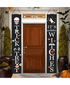 Halloween Decorations Outdoor Decor-It's Witches & Trick or Treat Decorations Sign Outdoor Hanging Sign for Front Door or Ind...