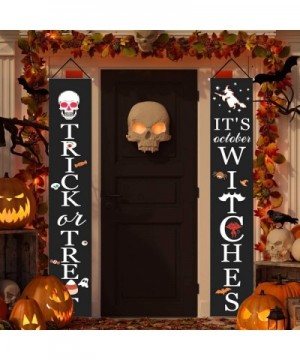 Halloween Decorations Outdoor Decor-It's Witches & Trick or Treat Decorations Sign Outdoor Hanging Sign for Front Door or Ind...