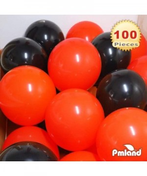 100 Pieces Black Latex Party Balloons 12 Inches - Black - CV197ZKZSSZ $8.94 Balloons