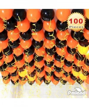 100 Pieces Black Latex Party Balloons 12 Inches - Black - CV197ZKZSSZ $8.94 Balloons