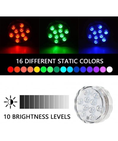 LED Light 3aaa Battery-Operated 7 cm RGB Multicoloured Waterproof LED Lights Coaster with Remote Control for Smoking Shisha H...