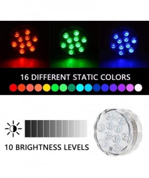 LED Light 3aaa Battery-Operated 7 cm RGB Multicoloured Waterproof LED Lights Coaster with Remote Control for Smoking Shisha H...