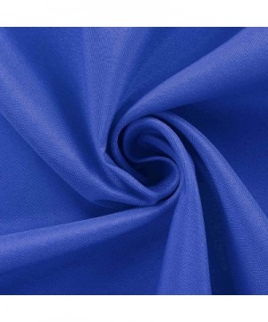 50 pcs 17-Inch Royal Blue Polyester Luncheon Napkins - for Wedding Party Reception Events Restaurant Kitchen Home - Royal Blu...