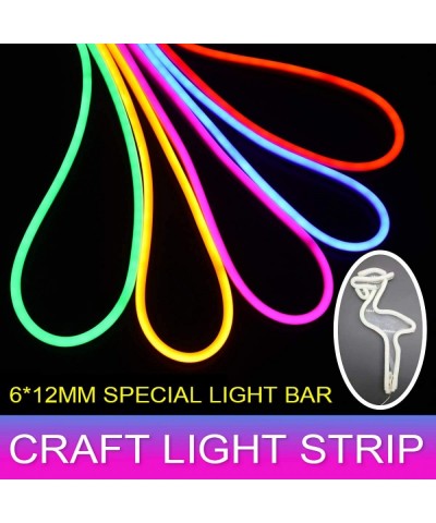 LED Neon Strip Light IP65 Waterproof LED Rope Light for Indoor & Outdoor Decoration- Upgraded Silicone Strip Light - Yellow 2...