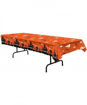 Halloween Haunted House Tablecover 54in. X 108in. Pkg/6 - C611PM4IGM5 $23.53 Tablecovers