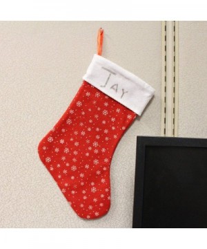 Pack of 4 15" Felt Christmas Stockings for Christmas Decorations - CR18KLUNO6Q $7.91 Stockings & Holders