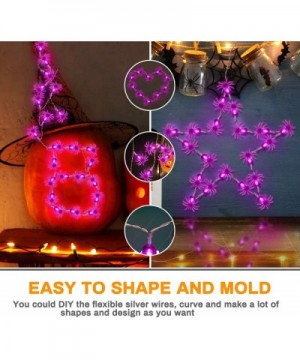 Halloween Spider String Lights- 4.5M 30LED Waterproof Fairy Lights with 2 Lighting Modes Battery Operated Decorative String L...