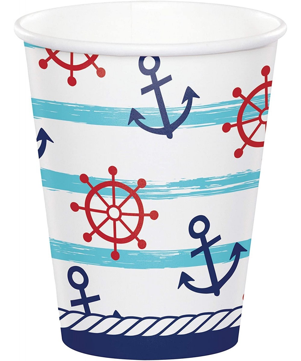 Nautical Baby Shower Cups- 24 ct - C5196UTI9G9 $11.25 Party Tableware