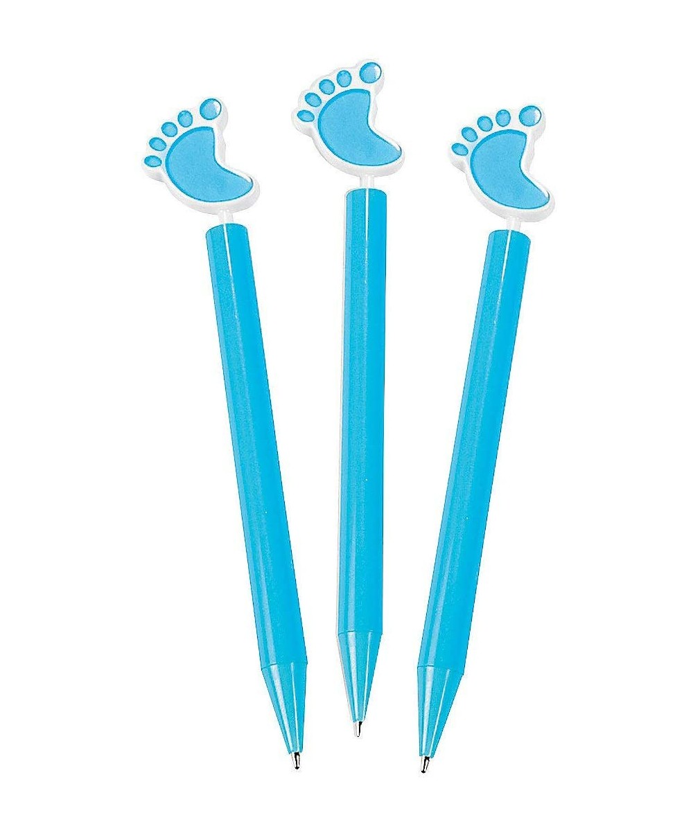 Blue Baby Feet Pens for Boy Baby Shower and Gender Reveal Party - CM117V3BTC9 $12.51 Party Favors