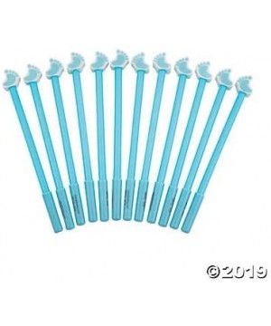 Blue Baby Feet Pens for Boy Baby Shower and Gender Reveal Party - CM117V3BTC9 $12.51 Party Favors