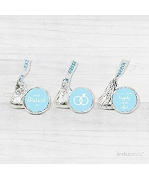 Chocolate Drop Labels Trio- Fits Hershey's Kisses- Wedding Just Married- Baby Blue- 216-Pack - Baby Blue - CK11VLV9CSF $11.95...