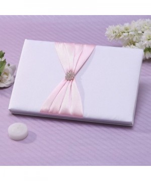 Elegant Guest Book With Pen- Set of 2- Pink - Pink - CF126TPUTQL $29.32 Guestbooks