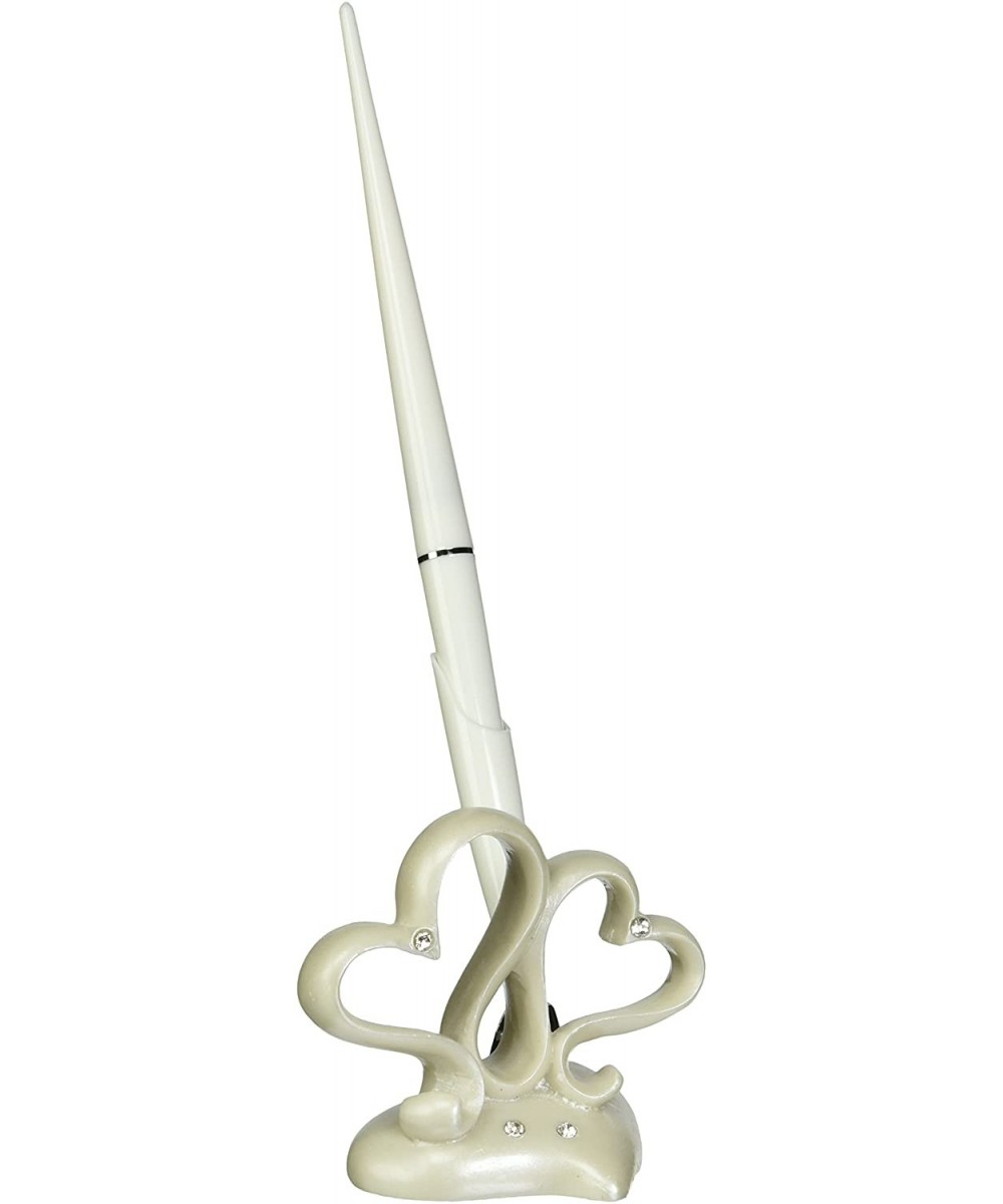 Interlocking Hearts Design Wedding Pen Set - CH11JGJW227 $8.99 Favors