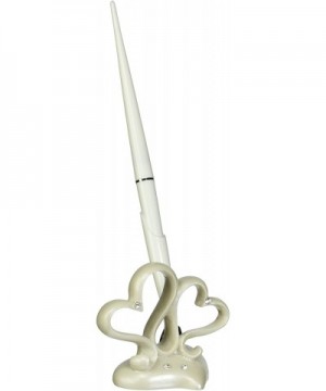 Interlocking Hearts Design Wedding Pen Set - CH11JGJW227 $8.99 Favors