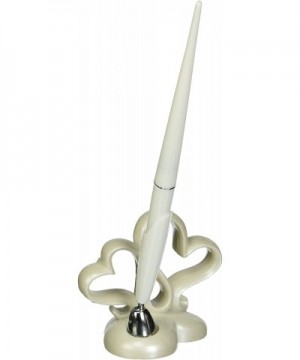 Interlocking Hearts Design Wedding Pen Set - CH11JGJW227 $8.99 Favors