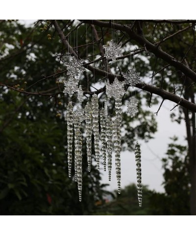 chrismtas Tree icicles (10pcs icicles +10pcs Snowflakes (type2)) - 10pcs Icicles +10pcs Snowflakes (Type2) - CW192TCHXZ0 $9.0...