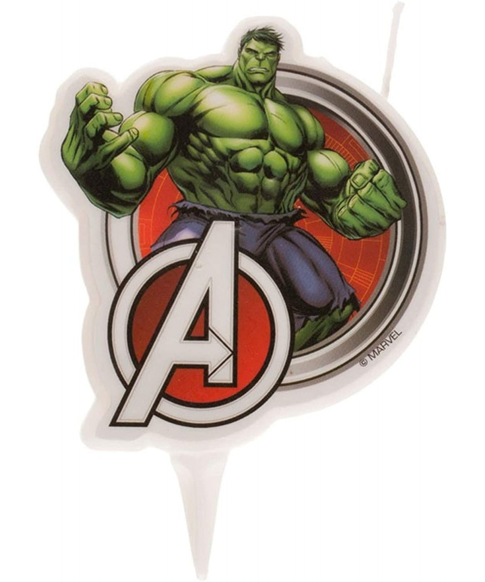 Avengers Hulk - 2D Birthday Candle - 5 x 3 x 1 inch - C318N9DRIRX $6.26 Birthday Candles