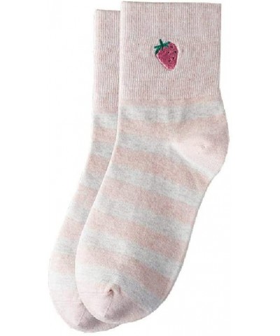 Women's Korean Cotton Low top Socks Boat Socks - B - C219L8O9UE3 $6.75 Swags