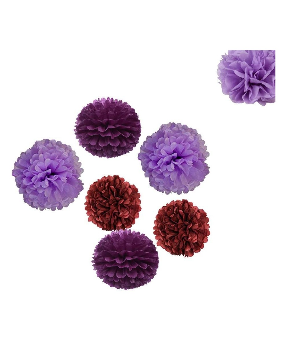 12Pcs Pom Poms of 10" 12" 14" Tissue Paper Craft Pom Poms Kit Tissue Paper Flowers Wedding Decorations for Wedding- Birthday-...