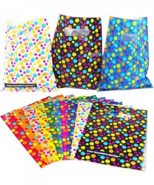 Party Favor Bags 50 Pcs- Assorted Plastic Goody Bags- for Party - 50 Pcs - C618RKZ02YZ $5.84 Party Packs