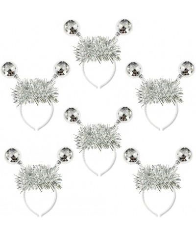 Silver Head Boppers Hair Accessories Silver Disco Ball Boppers-6Pcs - C318C9EUG36 $7.96 Favors