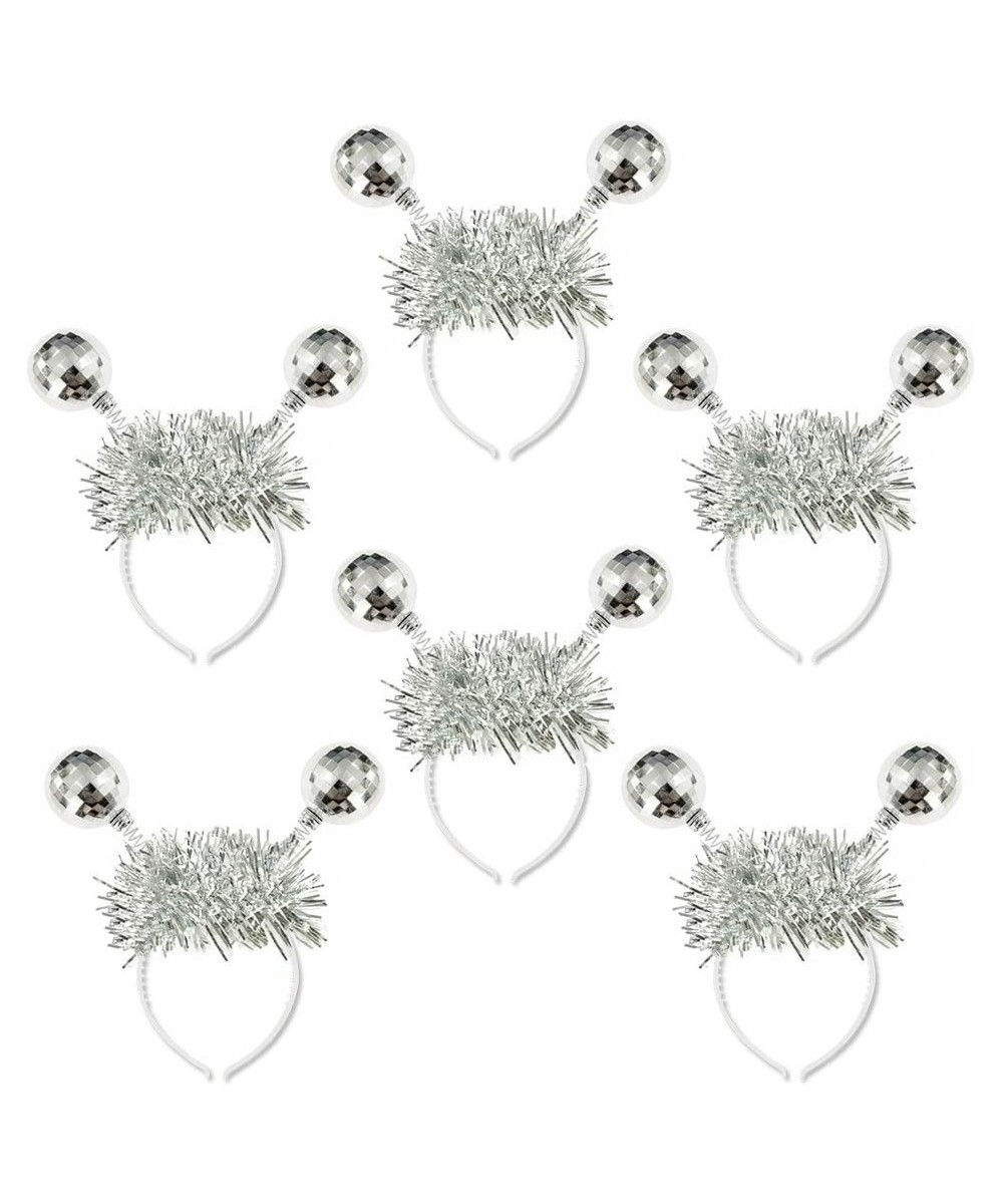 Silver Head Boppers Hair Accessories Silver Disco Ball Boppers-6Pcs - C318C9EUG36 $7.96 Favors