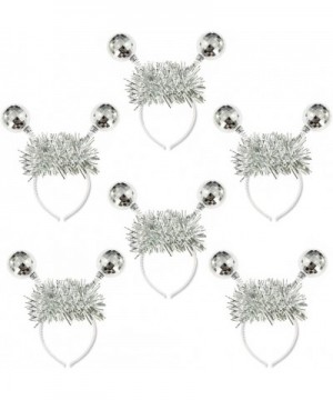 Silver Head Boppers Hair Accessories Silver Disco Ball Boppers-6Pcs - C318C9EUG36 $7.96 Favors