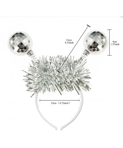 Silver Head Boppers Hair Accessories Silver Disco Ball Boppers-6Pcs - C318C9EUG36 $7.96 Favors