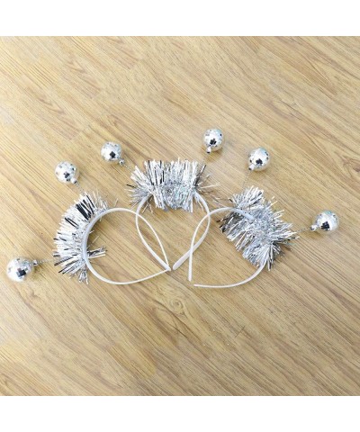 Silver Head Boppers Hair Accessories Silver Disco Ball Boppers-6Pcs - C318C9EUG36 $7.96 Favors