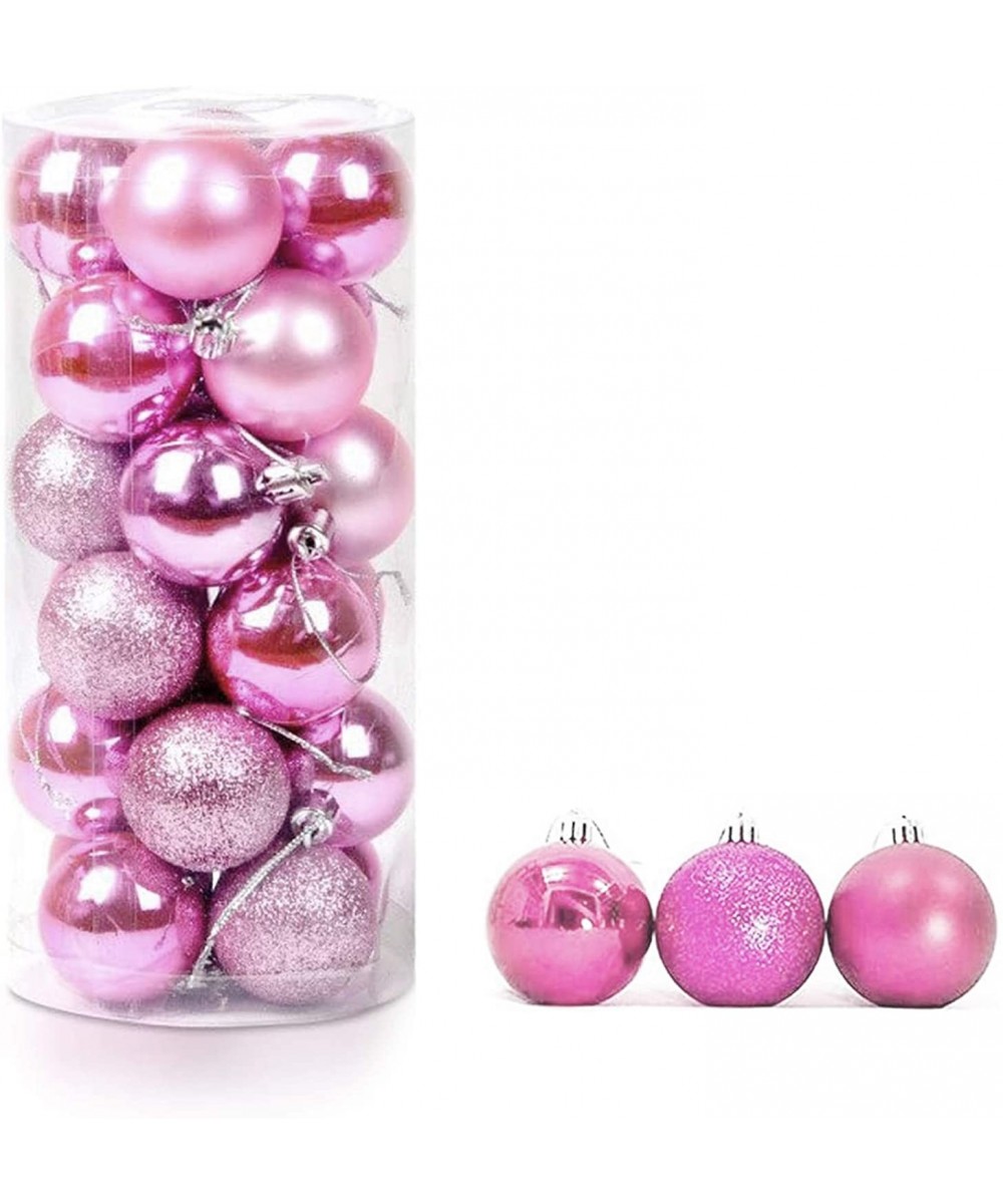Christmas Ball Pendant- Decorative Shatterproof Christmas Tree Pendants Hanging 40mm Christmas Baubles Balls Ornaments Set Pa...