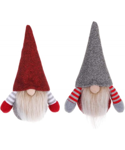 2pcs Christmas Gnomes Decorations-Holiday Decor Gnome Handmade Swedish Tomte for Christmas Decorations Party Table Decor- Han...