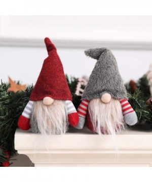 2pcs Christmas Gnomes Decorations-Holiday Decor Gnome Handmade Swedish Tomte for Christmas Decorations Party Table Decor- Han...